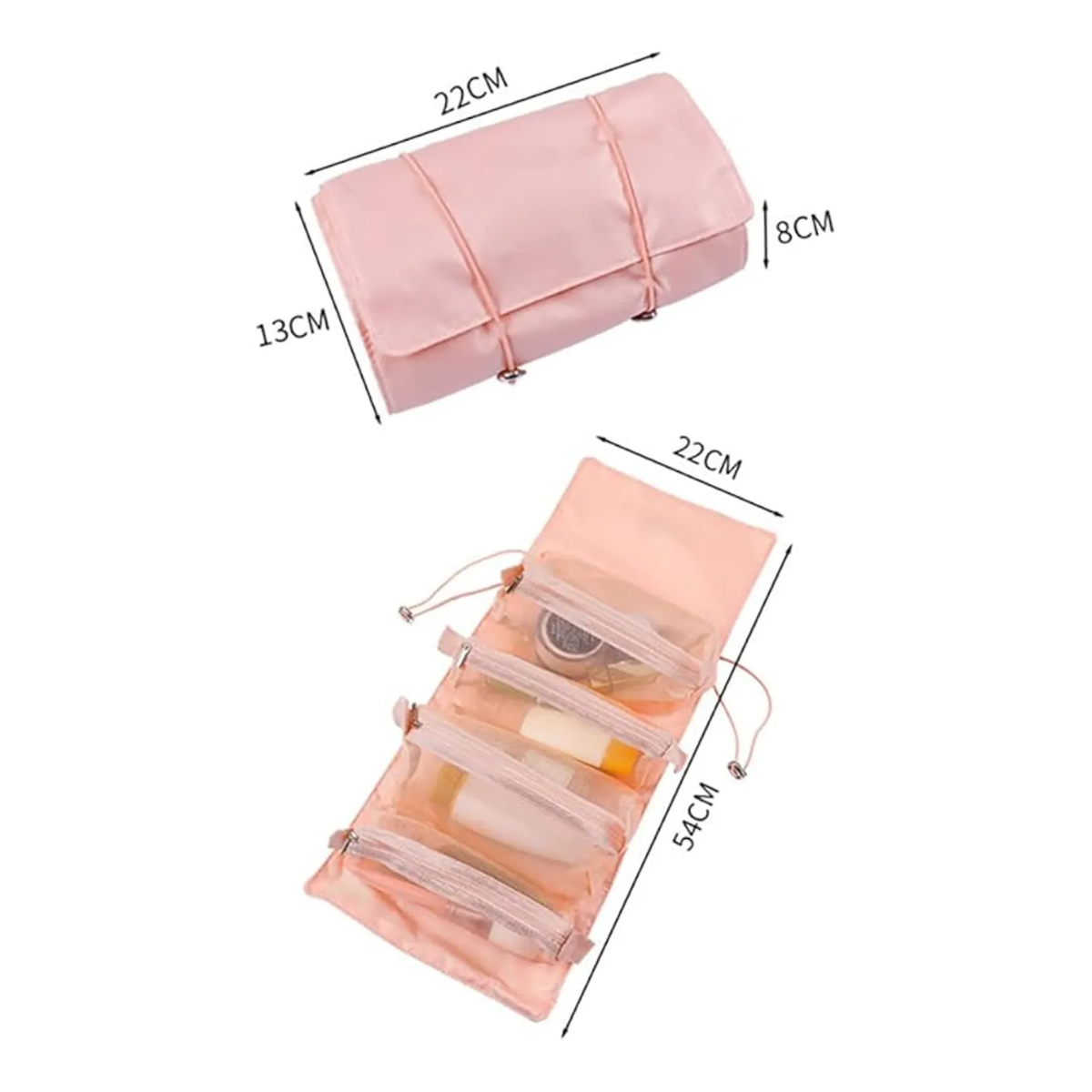 Miniatura 3 de Cosmetiquera desenrrollable viajera